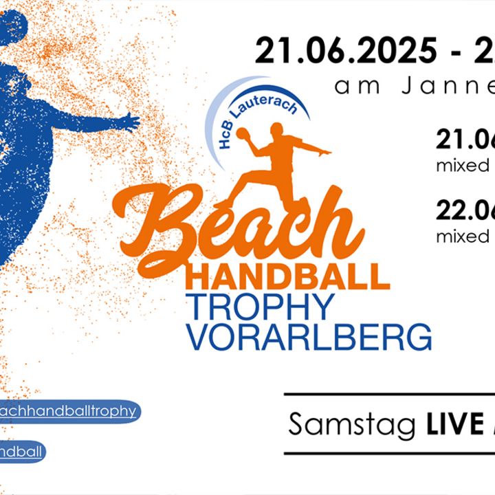 7. Vorarlberger Beachhandball-Trophy 2025