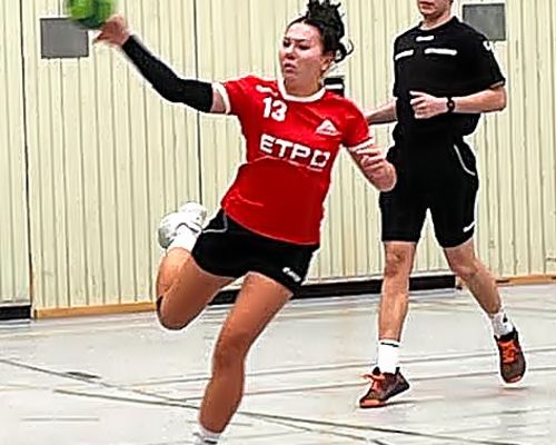 Kinderhandballspielleiterin zu sein ist cool
