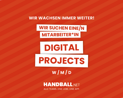 Handball.net sucht Mitarbeiter*in Digital Projects (m/w/d)